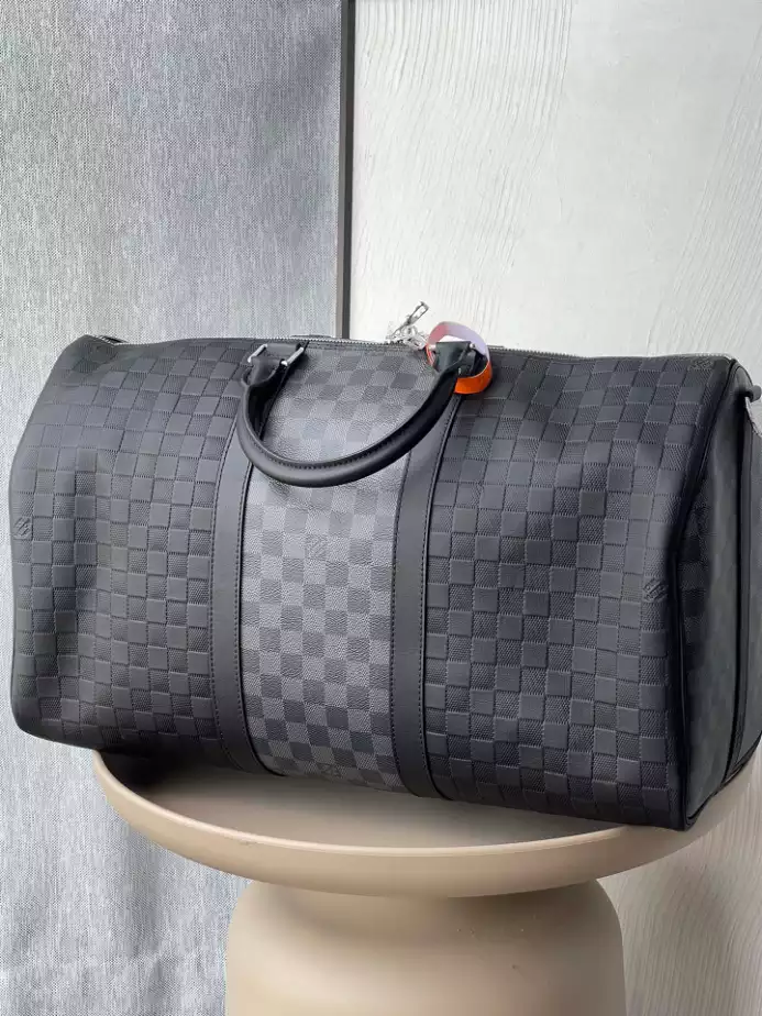 KEEPALL BANDOULIERE 50 BAG BLACK GRAPHITE N40443 - LW367 DISCOVERY BACKPACK PM SKY BLUE MONOGRAM CANVAS