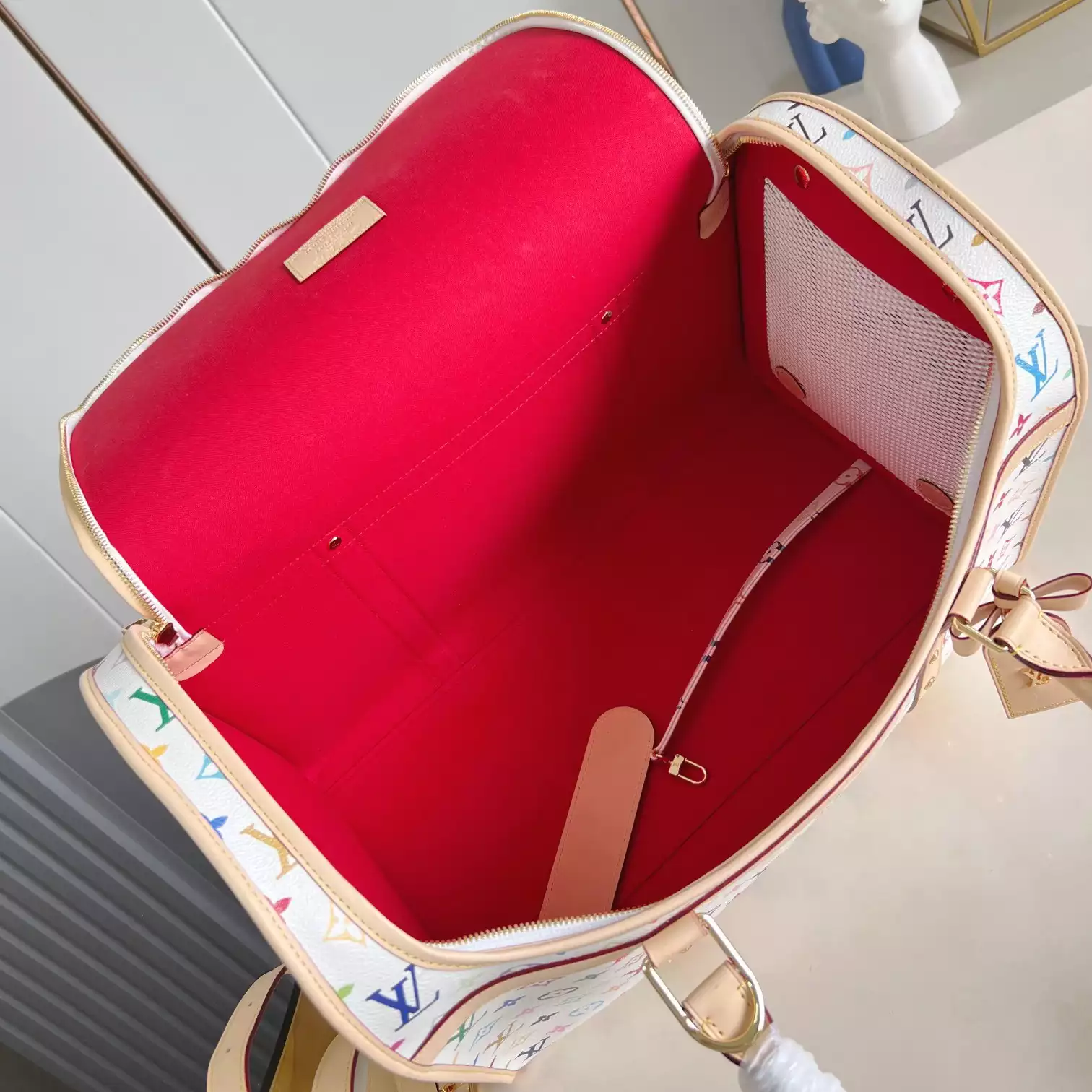 LV X TM DOG BAG AUTRES TOILES MONOGRAM M13741 - LW381 DISCOVERY BACKPACK PM SKY BLUE MONOGRAM CANVAS