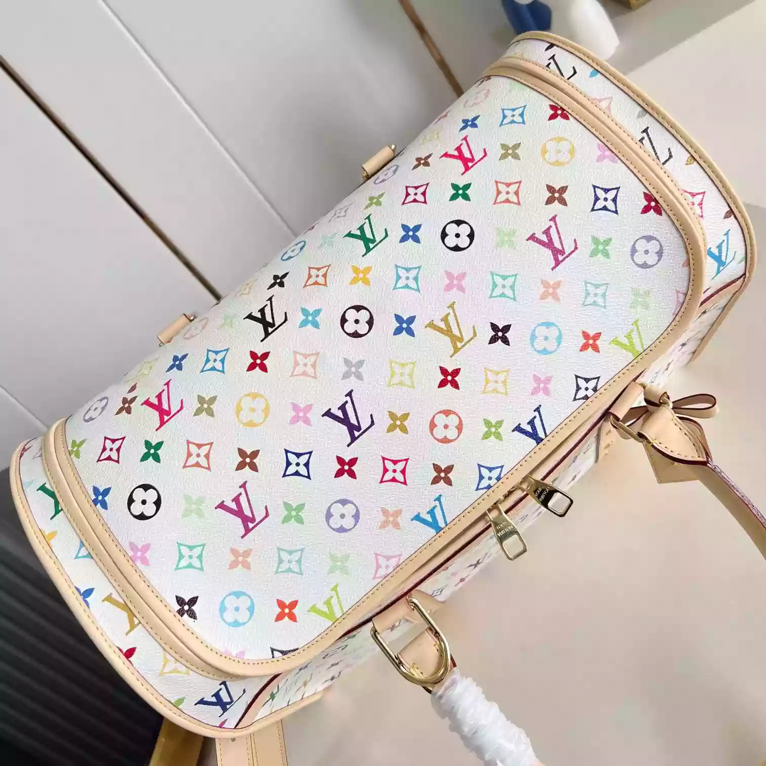 LV X TM DOG BAG AUTRES TOILES MONOGRAM M13741 - LW381 DISCOVERY BACKPACK PM SKY BLUE MONOGRAM CANVAS