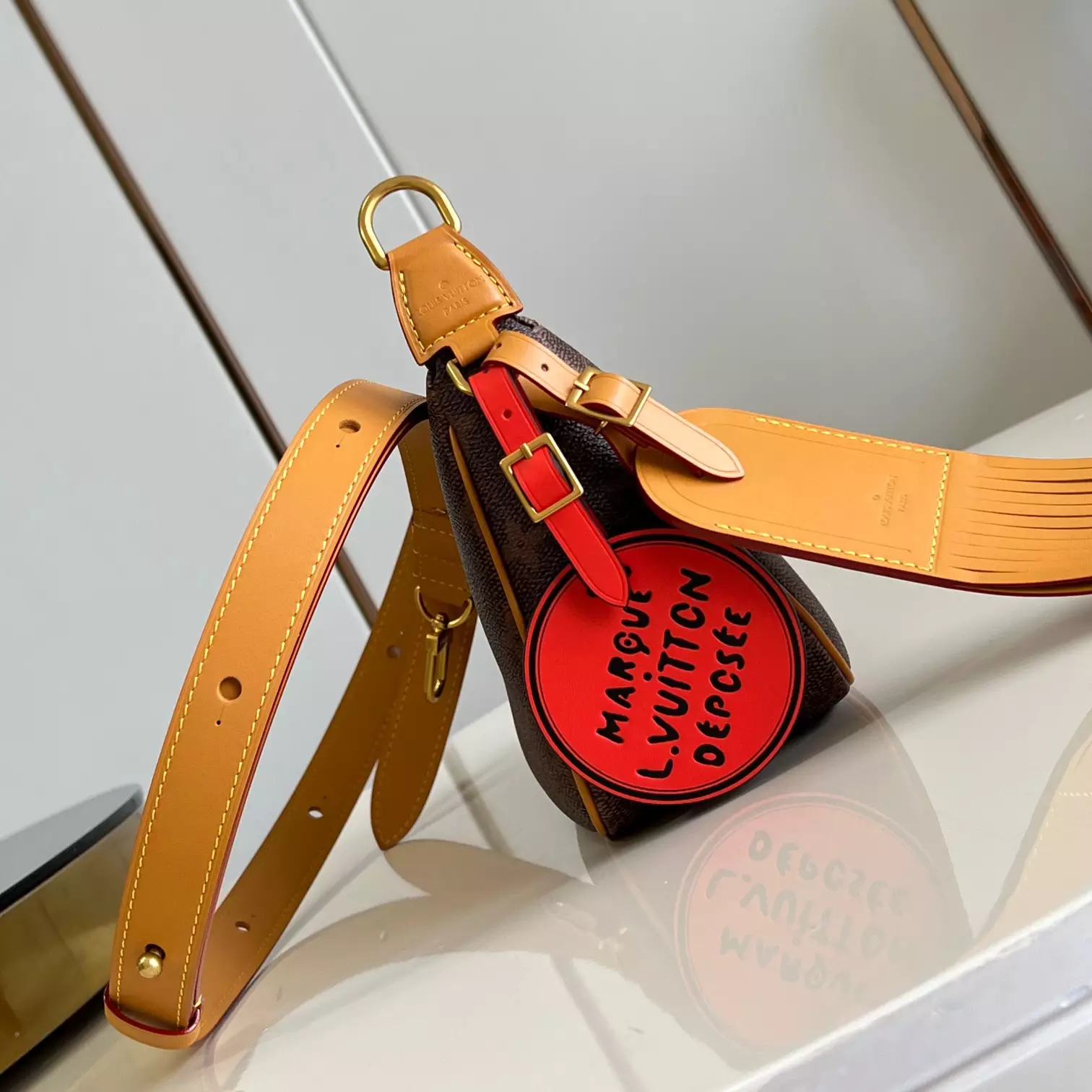 POCHETTE ACCESSOIRE XL BROWN MONOGRAM DUST CANVAS M11623 - LW435 DISCOVERY BACKPACK PM SKY BLUE MONOGRAM CANVAS