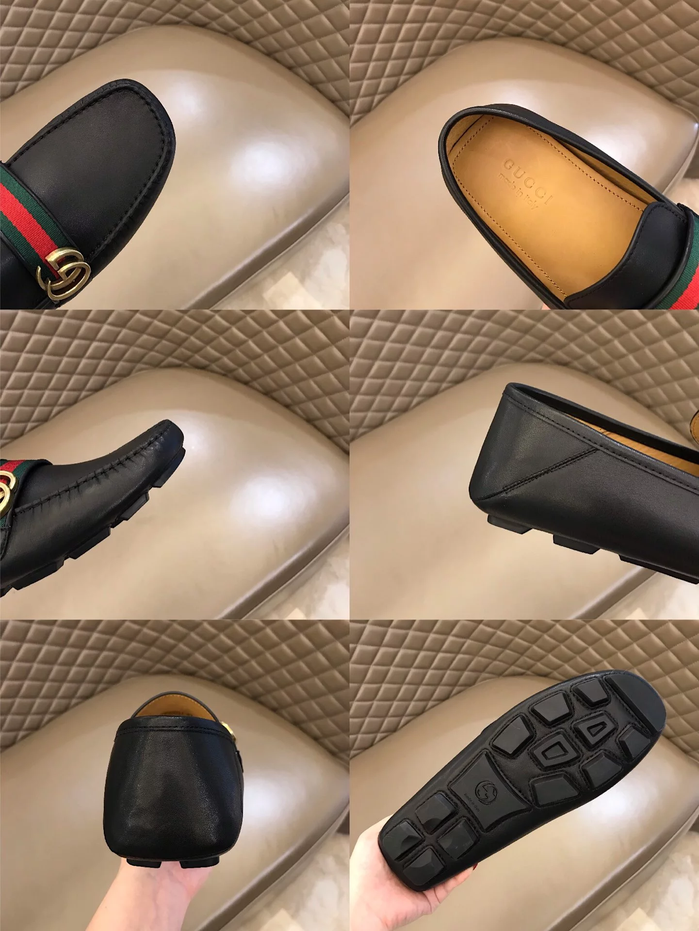 LEATHER DRIVER WITH WEB - GL123