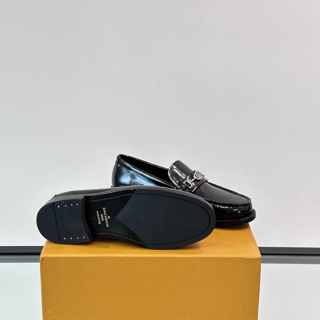 MAJOR LOAFERS BLACK LEATHER - VL038