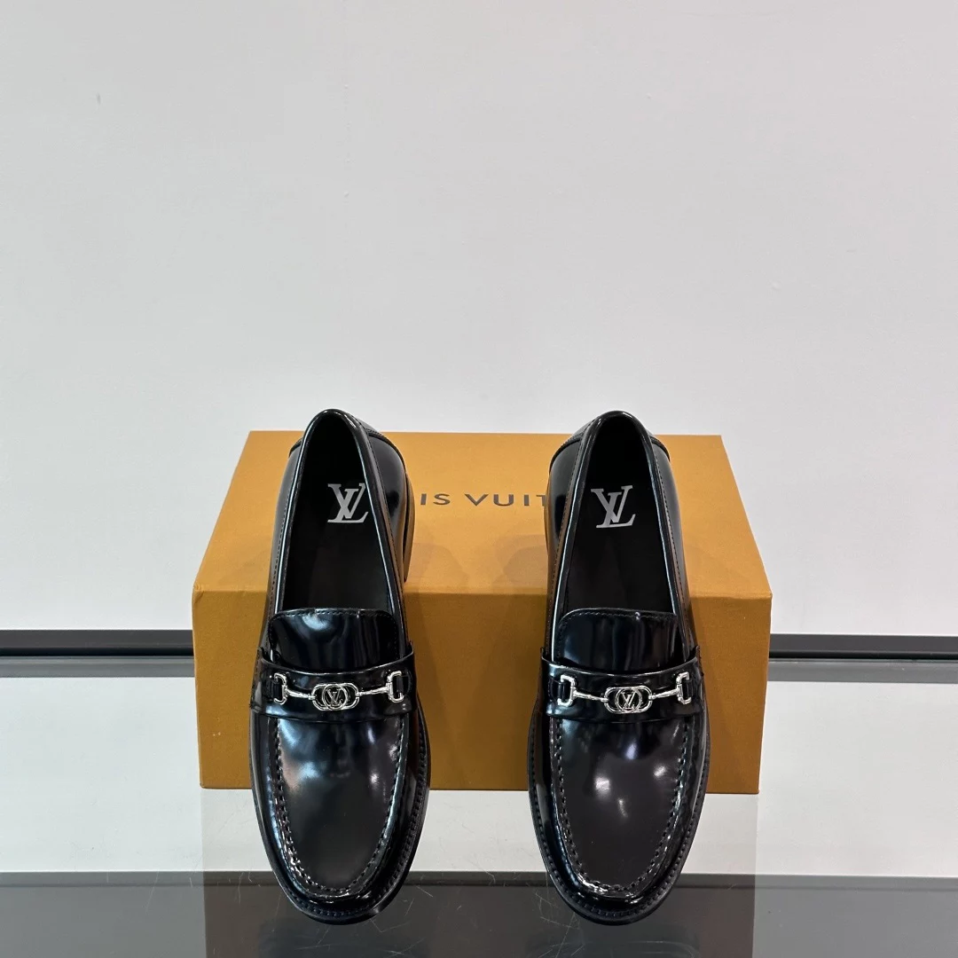 MAJOR LOAFERS BLACK LEATHER - VL038