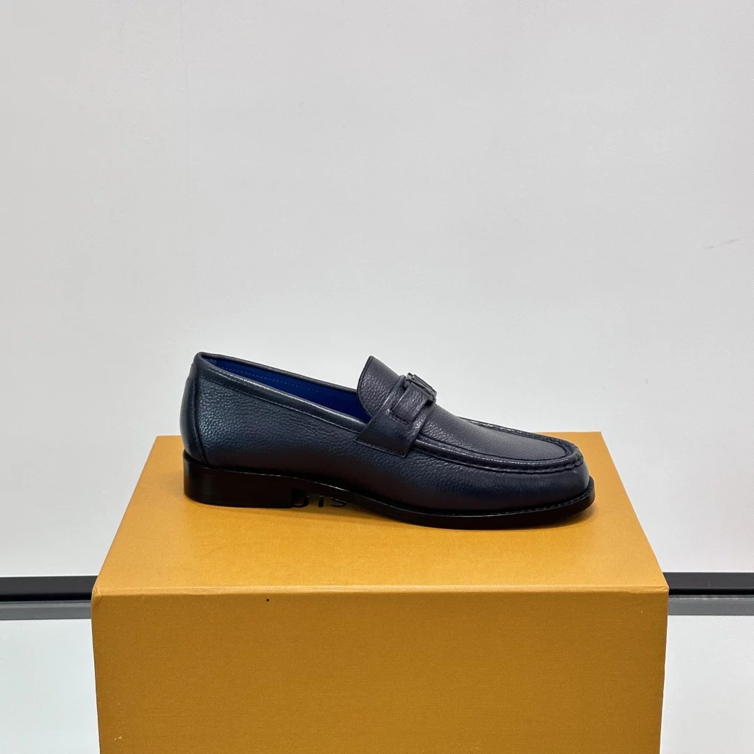 MAJOR LOAFERS IN NAVY BLUE - VL052