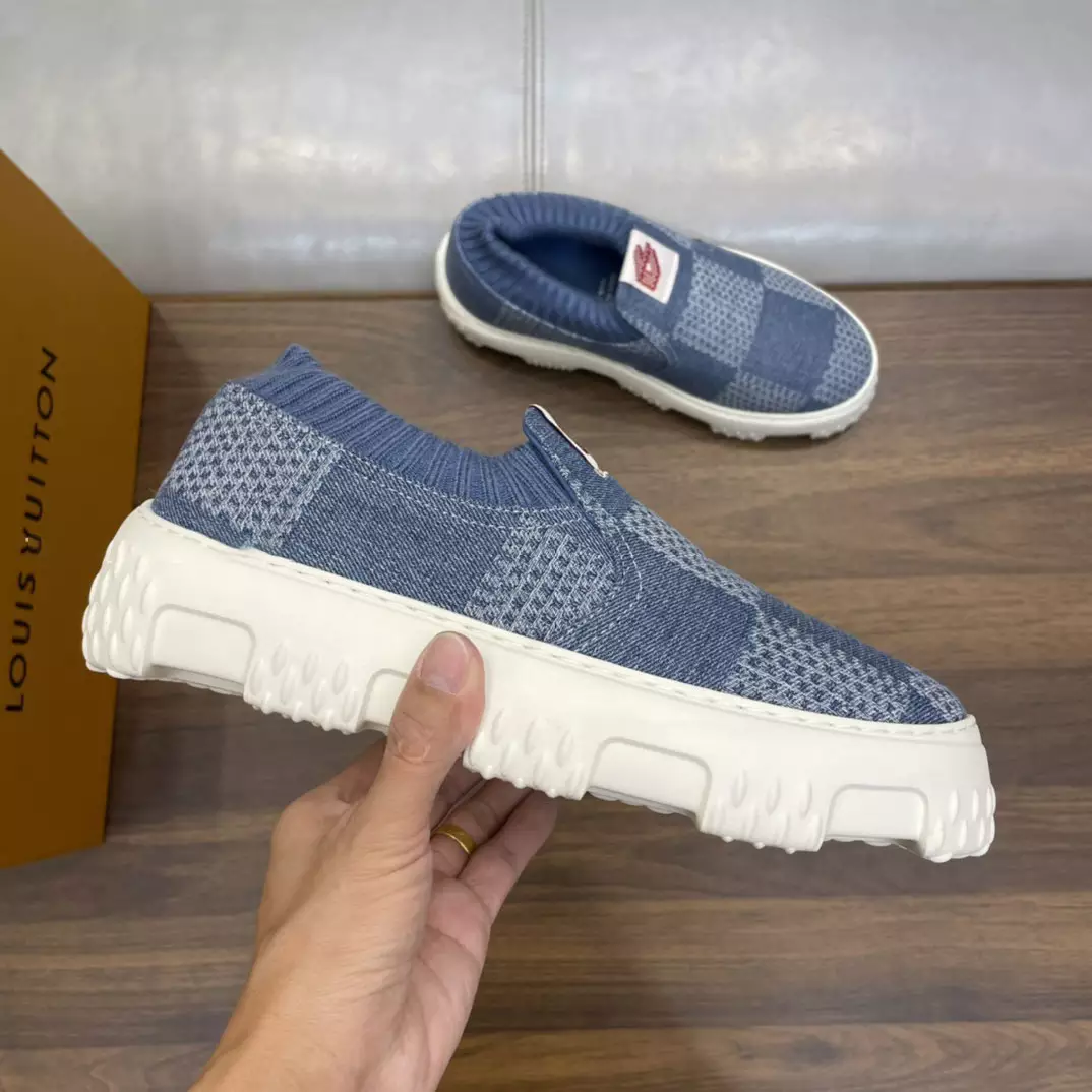 SPACE LANDER SLIP ON IN BLUE - VL060