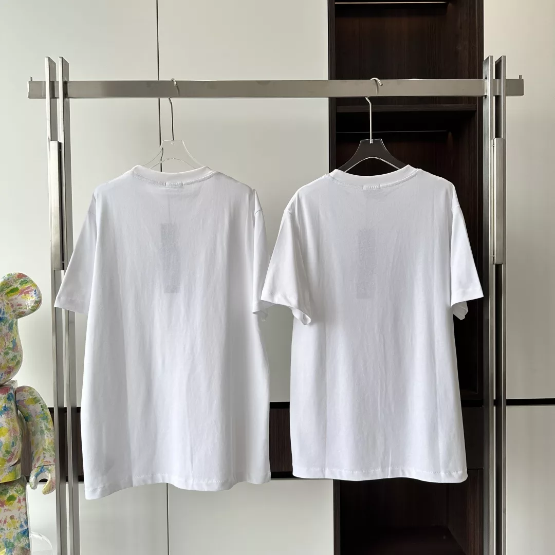DI0R AND HYLTON NEL T-SHIRT, RELAXED FIT WHITE COTTON JERSEY - DOT057